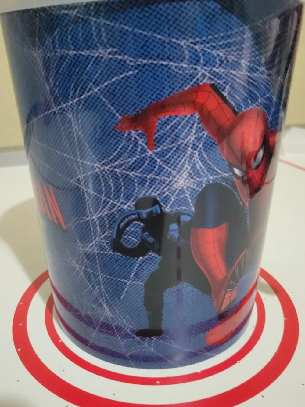 Spider-Man Brand New Day Popcorn Bucket AND Bag Clip
